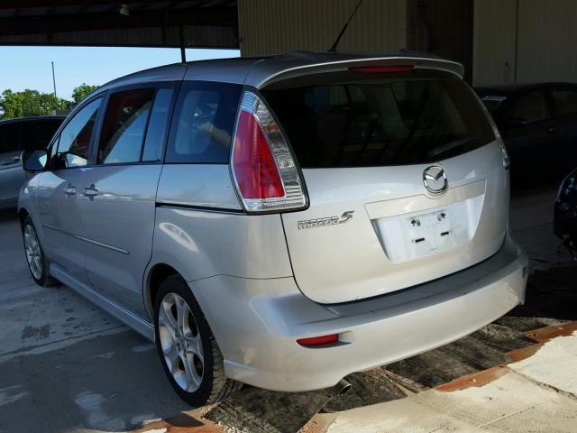 JM1CR293190359205 - 2009 MAZDA 5 GRAY photo 3