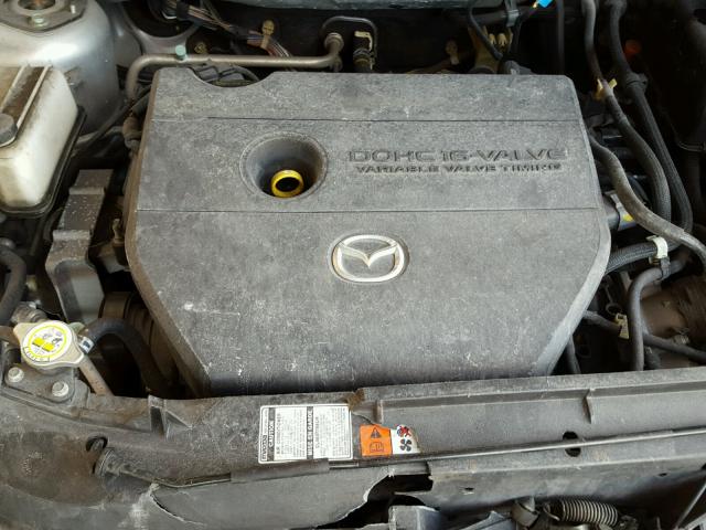 JM1CR293190359205 - 2009 MAZDA 5 GRAY photo 7