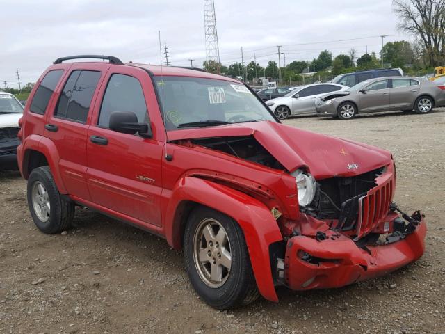 1J4GK58K84W286043 - 2004 JEEP LIBERTY LI RED photo 9