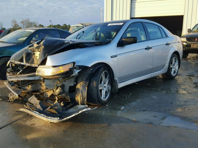 19UUA66266A064753 - 2006 ACURA 3.2TL SILVER photo 2