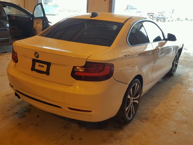 WBA1F9C52GV546520 - 2016 BMW 228 I WHITE photo 4