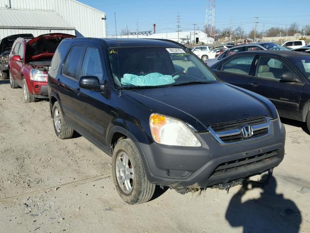 SHSRD788X3U143664 - 2003 HONDA CR-V EX BLACK photo 1