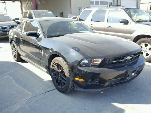 1ZVBP8AM6C5275879 - 2012 FORD MUSTANG BLACK photo 1