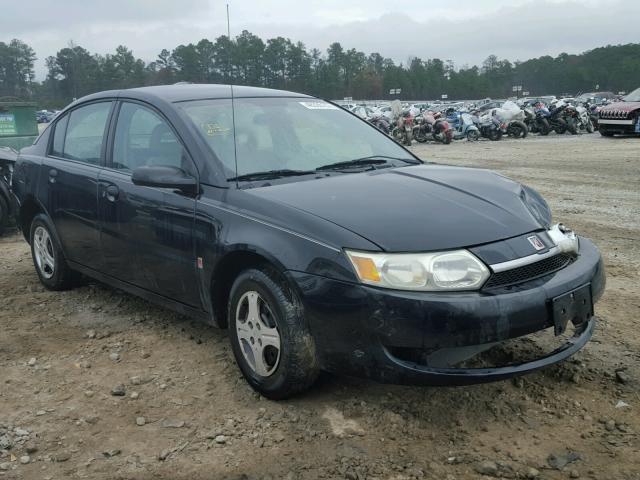 1G8AG52F33Z191339 - 2003 SATURN ION LEVEL BLACK photo 1