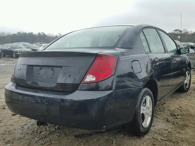 1G8AG52F33Z191339 - 2003 SATURN ION LEVEL BLACK photo 4