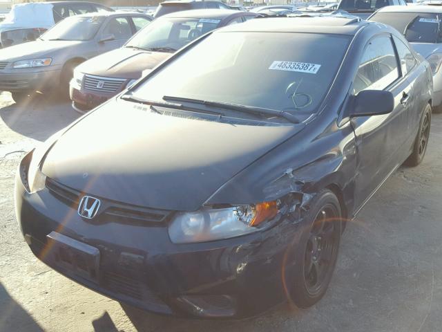 2HGFG11988H544750 - 2008 HONDA CIVIC EXL BLACK photo 2