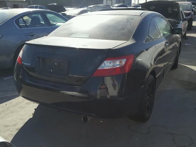 2HGFG11988H544750 - 2008 HONDA CIVIC EXL BLACK photo 4