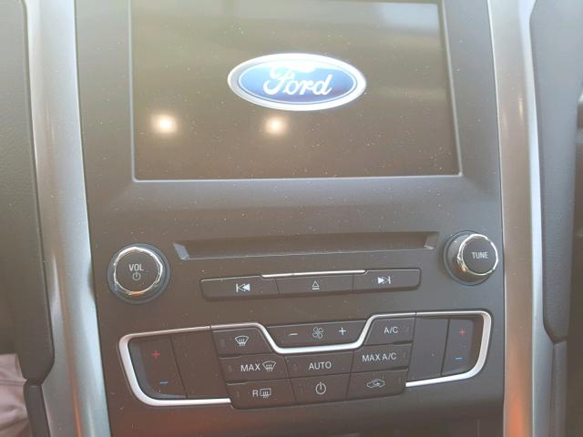 3FA6P0HD7HR298903 - 2017 FORD FUSION SE BLUE photo 9