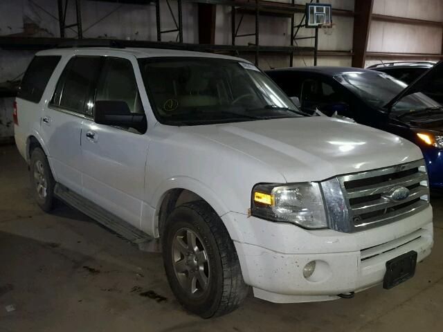 1FMFU16539EA71406 - 2009 FORD EXPEDITION WHITE photo 1