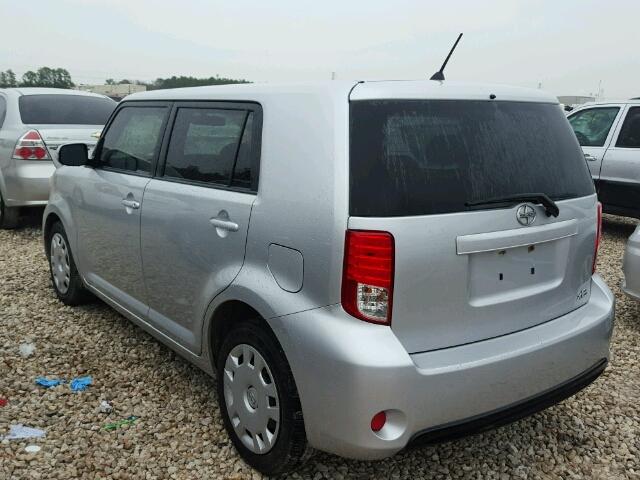 JTLZE4FE4DJ034076 - 2013 TOYOTA SCION XB 银色 照片 3