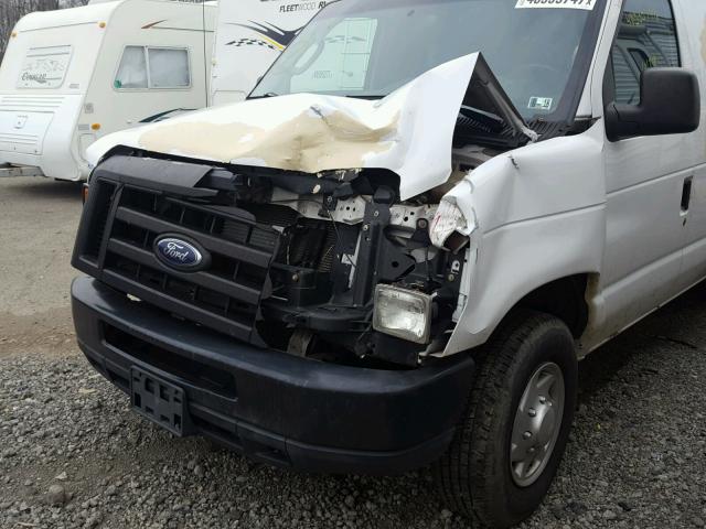 1FTNE2EL4BDA44844 - 2011 FORD ECONOLINE WHITE photo 9