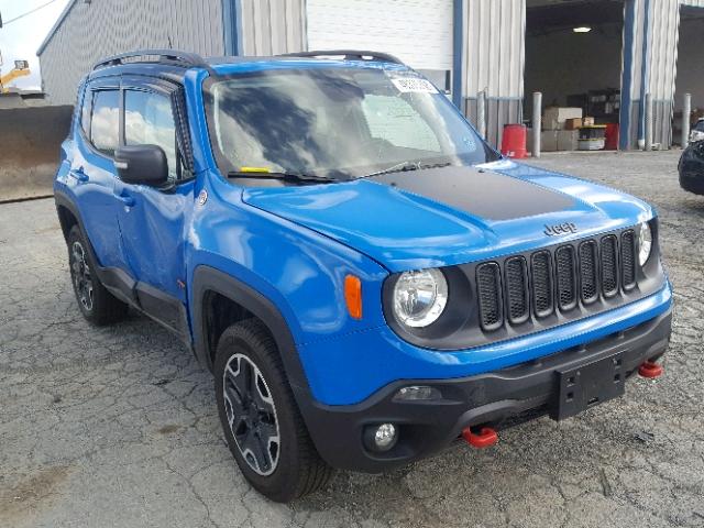 ZACCJBCT5FPB78212 - 2015 JEEP RENEGADE T BLUE photo 1