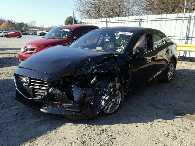 3MZBN1U78HM153660 - 2017 MAZDA 3 SPORT BLACK photo 2