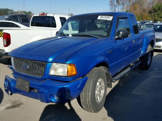 1FTZR45EX2TA30939 - 2002 FORD RANGER SUP BLUE photo 2