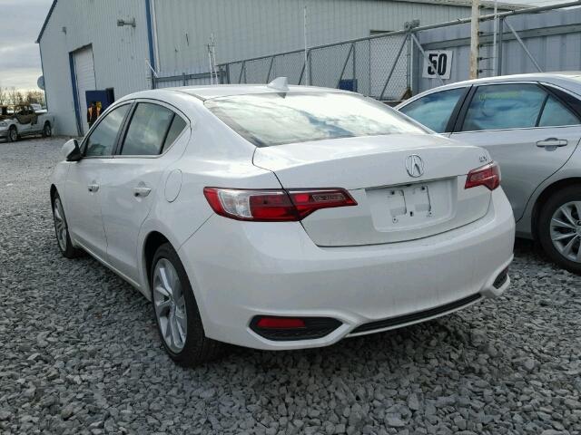 19UDE2F7XGA802760 - 2016 ACURA ILX PREMIU WHITE photo 3