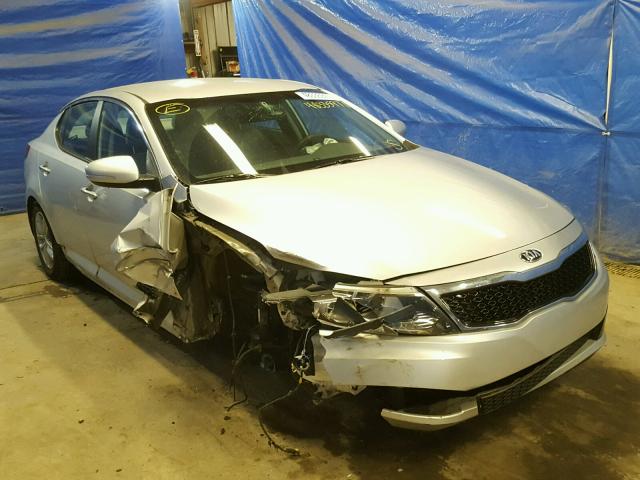 5XXGM4A71DG246128 - 2013 KIA OPTIMA LX SILVER photo 1