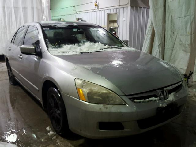 1HGCM55366A170370 - 2006 HONDA ACCORD SE GRAY photo 1