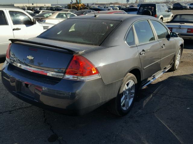 2G1WB5EK7A1267436 - 2010 CHEVROLET IMPALA LT GRAY photo 4