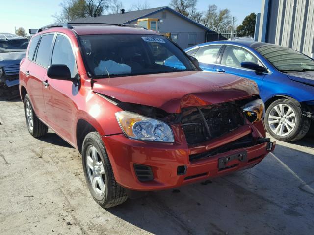 2T3ZF4DVXAW052557 - 2010 TOYOTA RAV4 RED photo 1