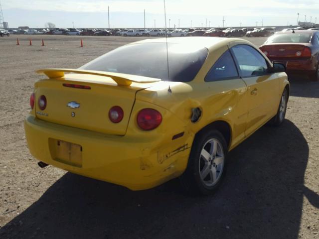 1G1AL15F967708092 - 2006 CHEVROLET COBALT LT YELLOW photo 4