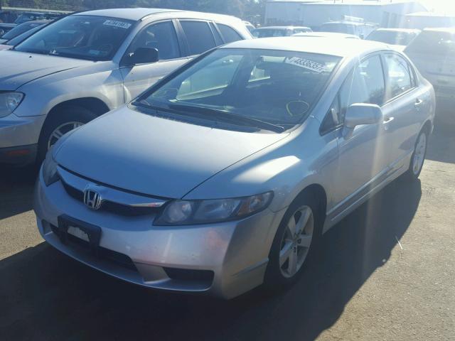 2HGFA16679H508811 - 2009 HONDA CIVIC SILVER photo 2