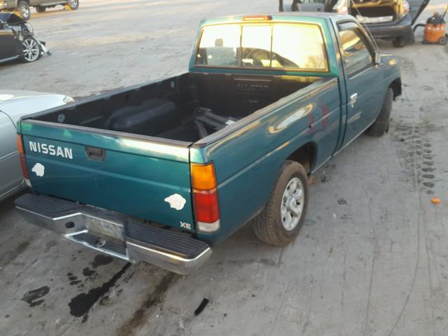 1N6SD11S6SC424090 - 1995 NISSAN TRUCK E/XE GREEN photo 4