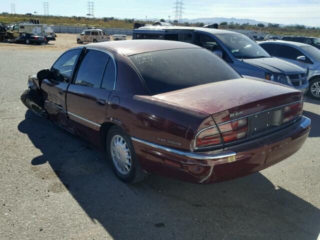 1G4CW52K0W4648295 - 1998 BUICK PARK AVENU MAROON photo 3