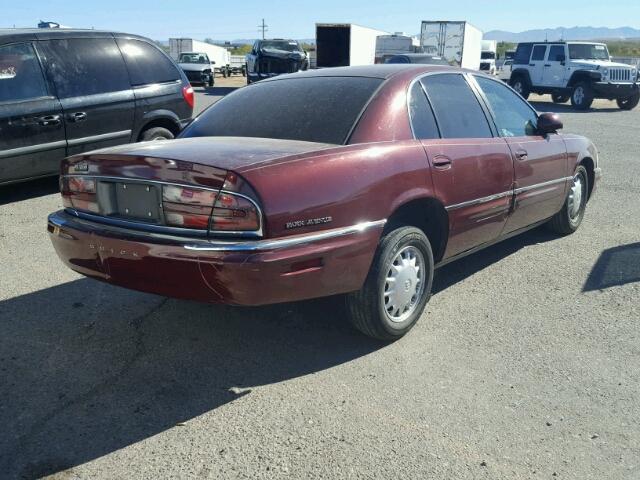 1G4CW52K0W4648295 - 1998 BUICK PARK AVENU MAROON photo 4