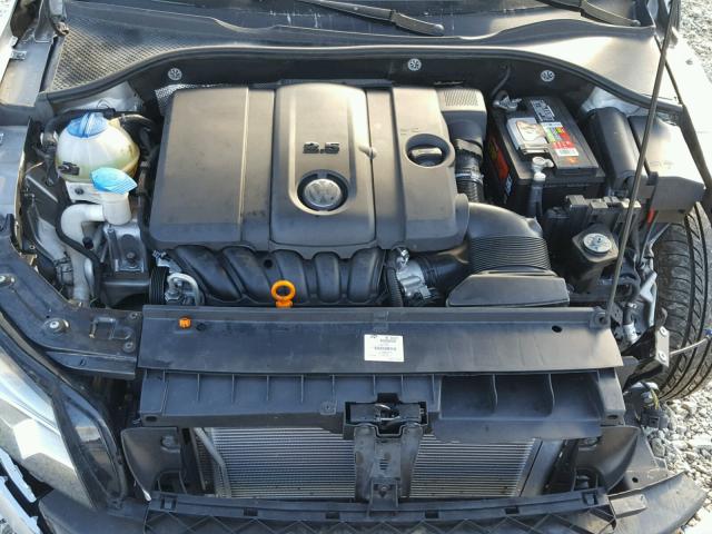 1VWBH7A3XDC072182 - 2013 VOLKSWAGEN PASSAT SE GRAY photo 7