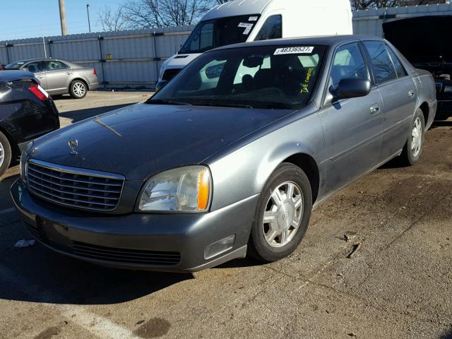 1G6KD54Y85U122828 - 2005 CADILLAC DEVILLE GRAY photo 2