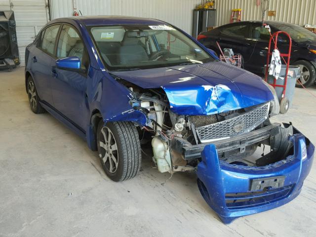 3N1AB6AP5BL706547 - 2011 NISSAN SENTRA 2.0 BLUE photo 1