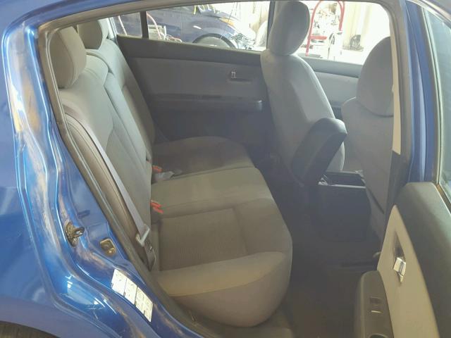 3N1AB6AP5BL706547 - 2011 NISSAN SENTRA 2.0 BLUE photo 6