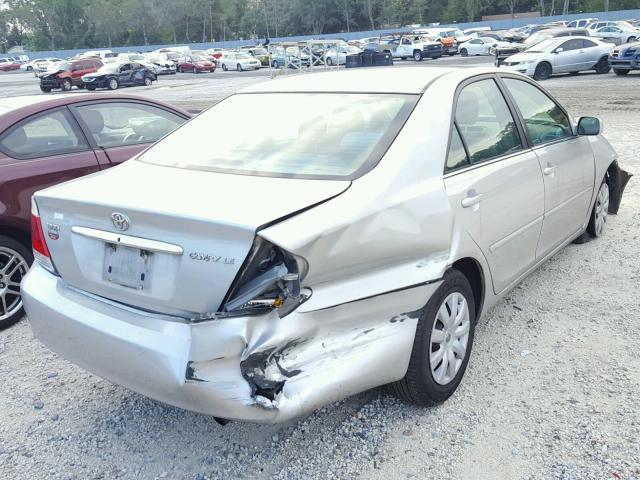 4T1BE30K46U152096 - 2006 TOYOTA CAMRY LE SILVER photo 4