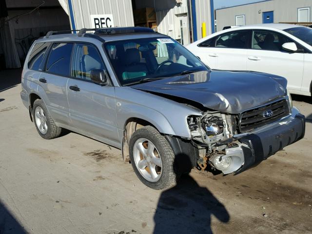 JF1SG65604H709870 - 2004 SUBARU FORESTER 2 SILVER photo 1