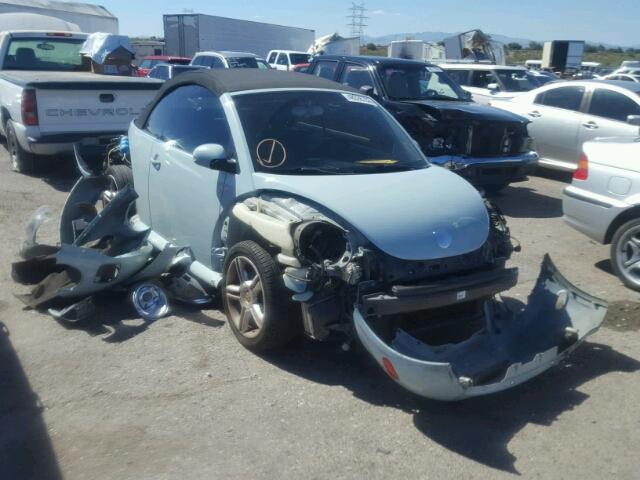 3VWCD31Y04M334410 - 2004 VOLKSWAGEN NEW BEETLE 青绿色 照片 1