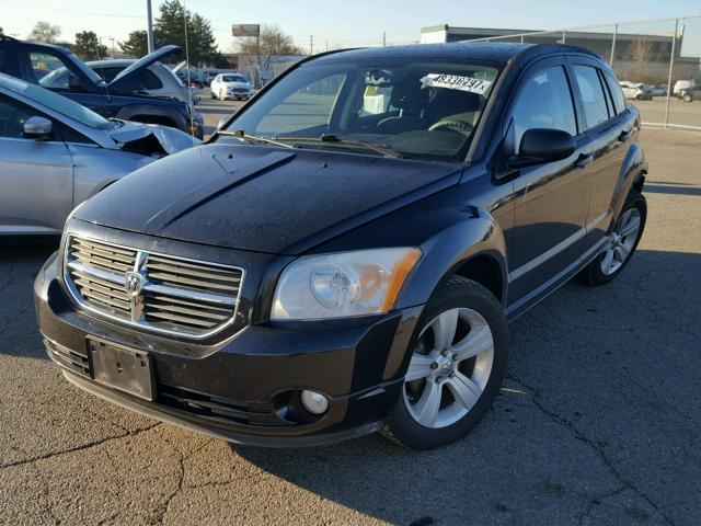 1B3CB3HA5AD566706 - 2010 DODGE CALIBER MA BLACK photo 2