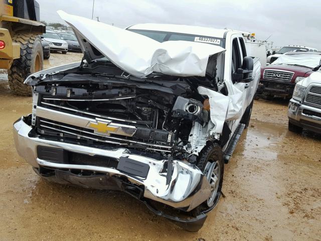 1GC2CUEG9FZ142462 - 2015 CHEVROLET SILVERADO WHITE photo 2