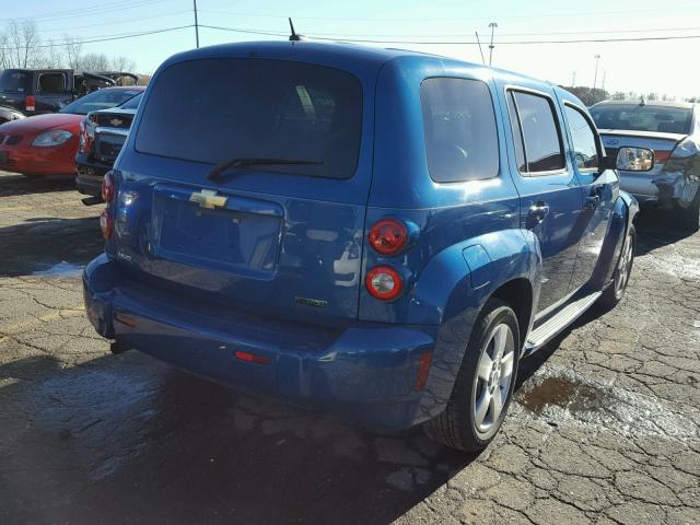 3GNBAADB0AS535774 - 2010 CHEVROLET HHR LS BLUE photo 4