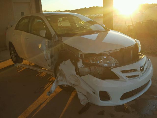 5YFBU4EE1CP035214 - 2012 TOYOTA COROLLA BA WHITE photo 1