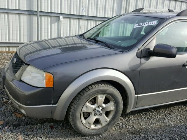 1FMZK05125GA26760 - 2005 FORD FREESTYLE GRAY photo 9