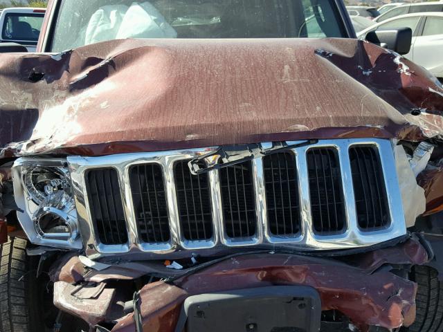 1J8HH48K87C510395 - 2007 JEEP COMMANDER მუქწითელი ფოტო 7