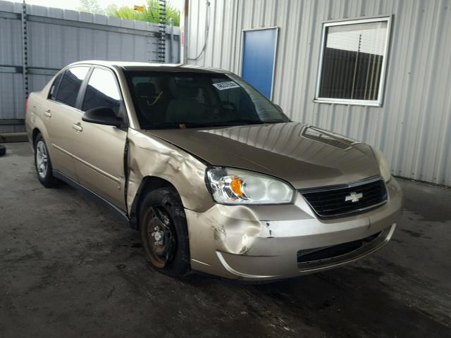 1G1ZS51F46F152878 - 2006 CHEVROLET MALIBU LS ოქროსფერი ფოტო 1
