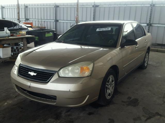 1G1ZS51F46F152878 - 2006 CHEVROLET MALIBU LS ოქროსფერი ფოტო 2