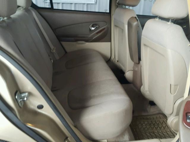 1G1ZS51F46F152878 - 2006 CHEVROLET MALIBU LS ოქროსფერი ფოტო 6