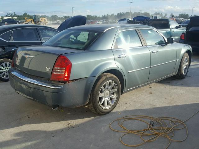 2C3KA63H96H286109 - 2006 CHRYSLER 300C TEAL photo 4