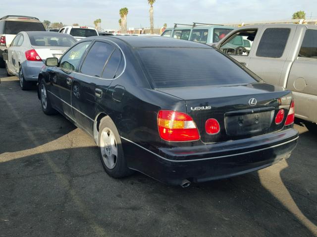 JT8BD68S6X0075283 - 1999 LEXUS GS 300 BLACK photo 3