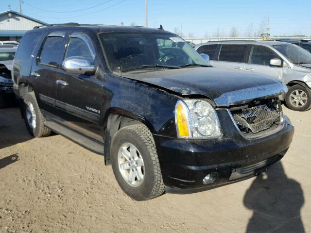 1GKFK13057J123307 - 2007 GMC YUKON BLACK photo 1