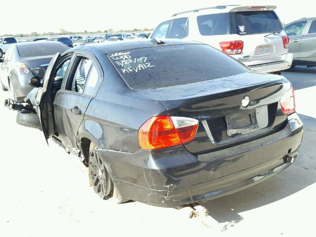 WBAVB13506PT02950 - 2006 BMW 325 I BLACK photo 3