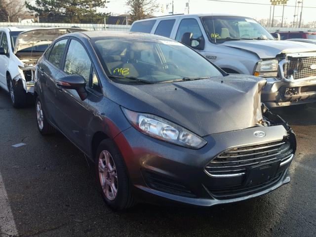 3FADP4BJ7GM208593 - 2016 FORD FIESTA SE GRAY photo 1