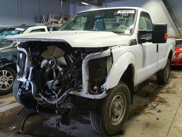 1FTBF2B64CEC11200 - 2012 FORD F250 SUPER WHITE photo 2